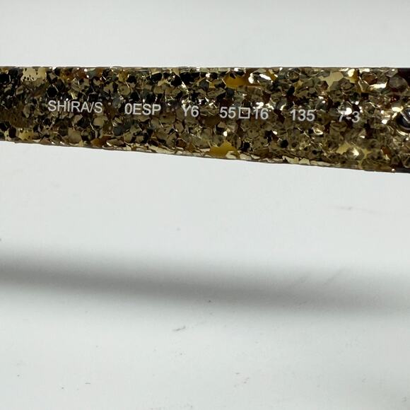 Kate Spade SHIRA/S Designer Sunglass Frames 0ESP Sparkly Gold 55mm 18874 - Picture 5 of 7